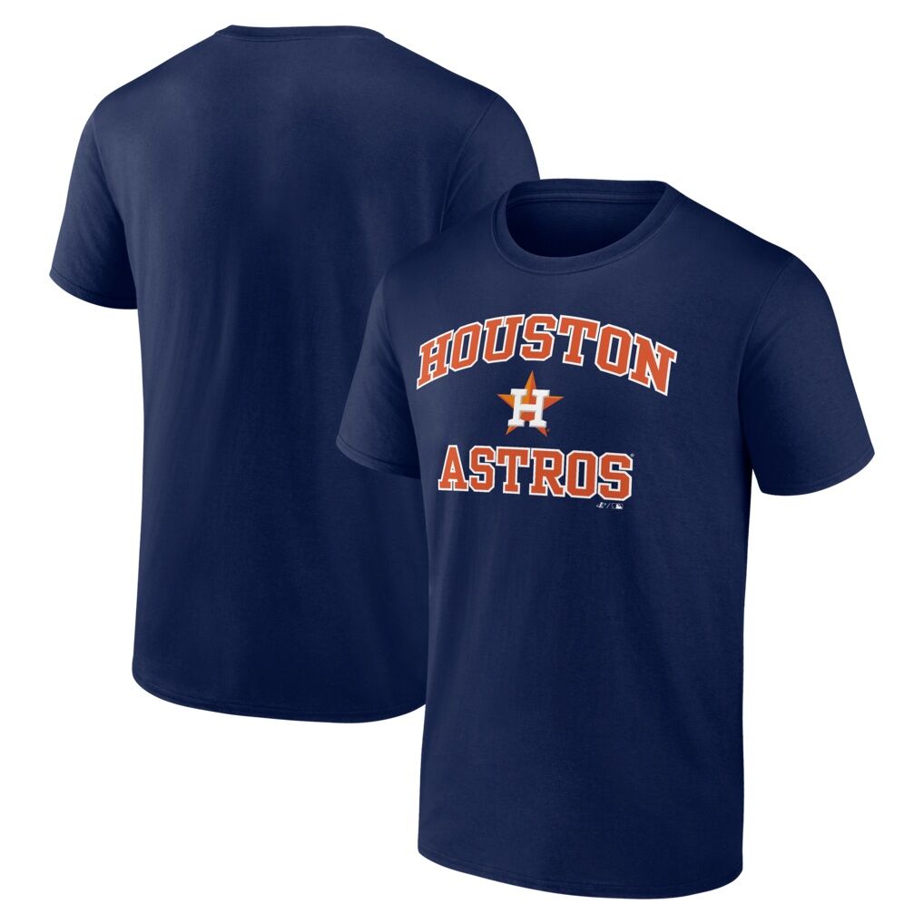 Houston Astros Logo Athletic Heart and Soul T-Shirt