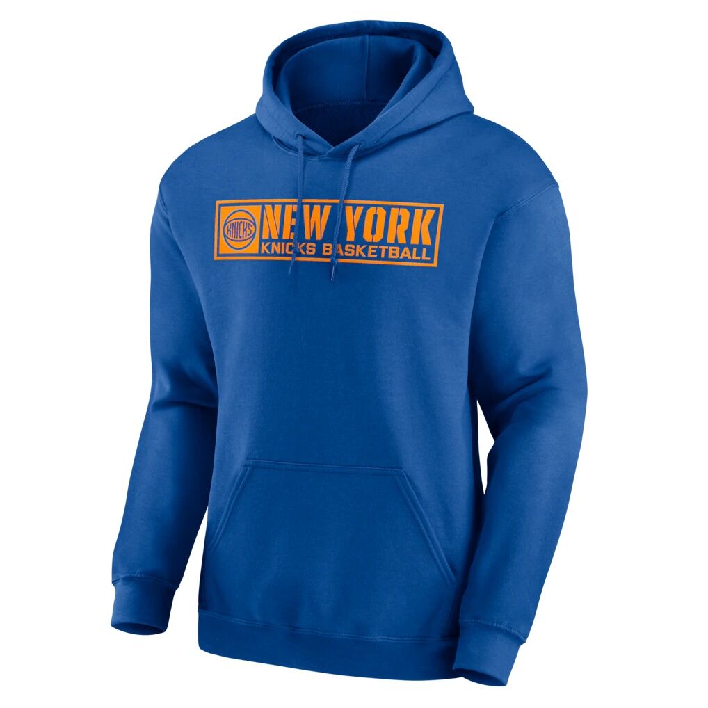 New York Knicks Fashion7 Alternate Logo Sign Fleece Hoodie