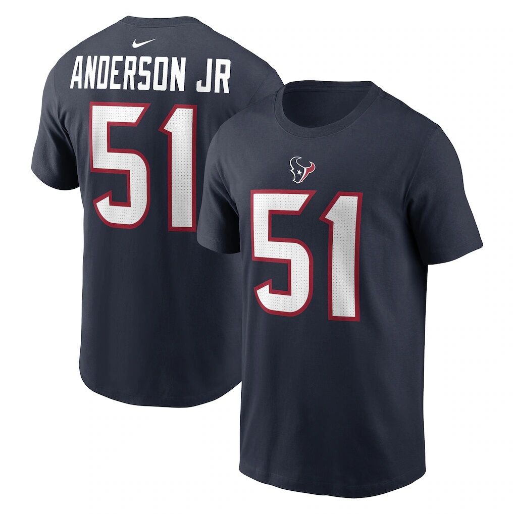 Will Anderson Jr. Houston Texans Nike  Player Name & Number T-Shirt