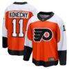 Travis Konecny Philadelphia Flyers Fashion7 Home Breakaway Jersey - Orange - Front View