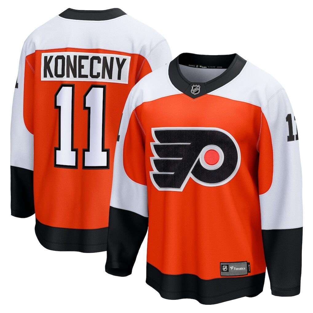 Travis Konecny Philadelphia Flyers Fashion7 Home Breakaway Jersey