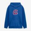 Atlanta Braves Fanatics Heritage Hoodie - - Front View