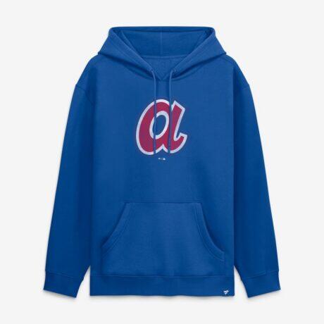 Atlanta Braves Fanatics Heritage Hoodie - - Front View