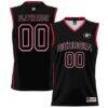 Georgia Bulldogs GameDay Greats Youth NIL Pick-A-Player Lightweight Men's Basketball Blackout Jersey - Black - Front View