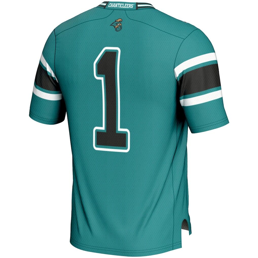 #1 Coastal Carolina Chanticleers GameDay Greats Youth Endzone Football Jersey