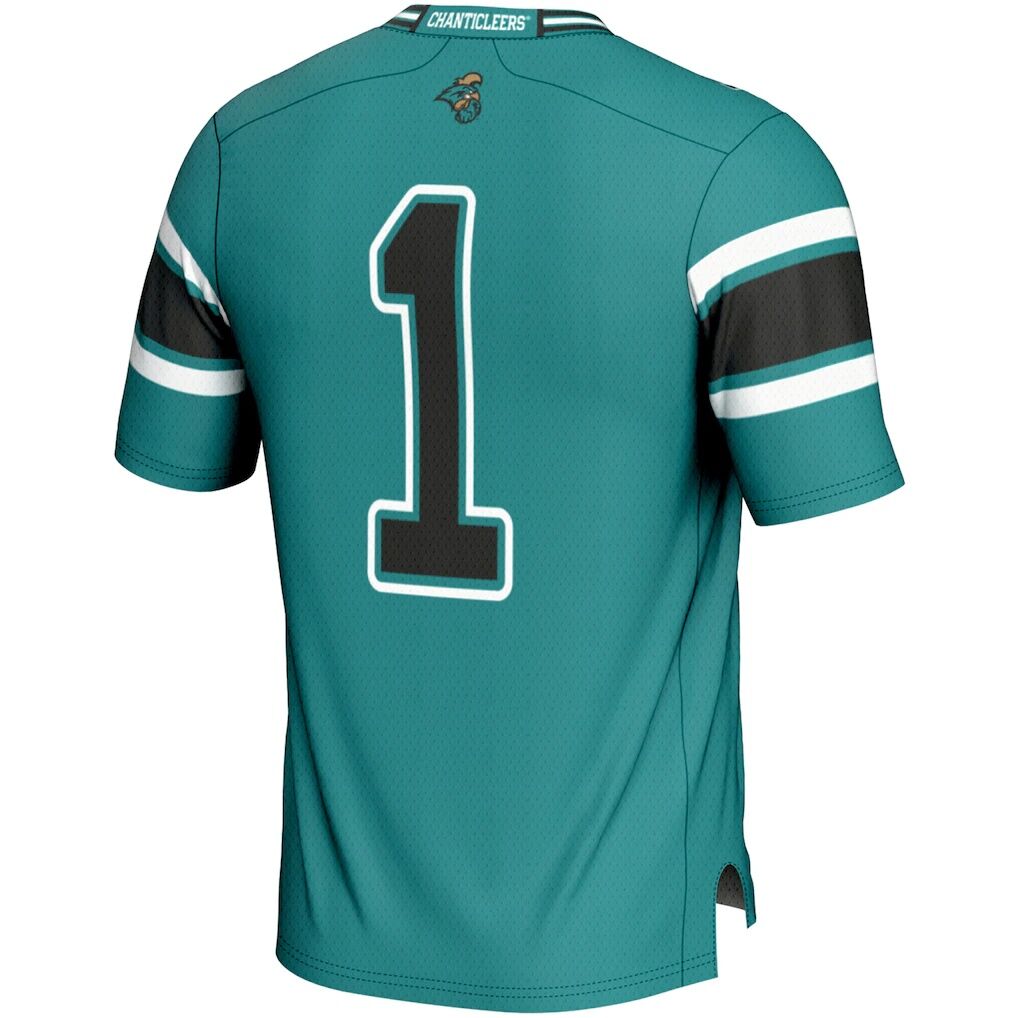 #1 Coastal Carolina Chanticleers GameDay Greats Endzone Football Jersey