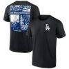 Los Angeles Dodgers In Good Graces T-Shirt - Black - Front View