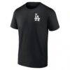 Los Angeles Dodgers In Good Graces T-Shirt - Black - Side View