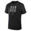 San Antonio Spurs Fashion7 Full Court Condition T-Shirt - Black - Side View