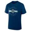 Seattle Kraken Fashion7 Legacy Cross Check T-Shirt - - Side View