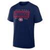 Montreal Canadiens Fashion7 Legacy Cross Check T-Shirt - Navy - Side View