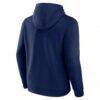 Toronto Blue Jays Official Wordmark Pullover Hoodie - Navy - Detail View