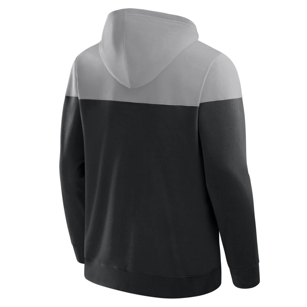 San Antonio Spurs Fashion7 Full-Zip Hoodie - Black/Silver