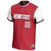 Fresno State Bulldogs GameDay Greats Youth NIL Pick-A-Player Lightweight Softball Jersey - Red - Side View
