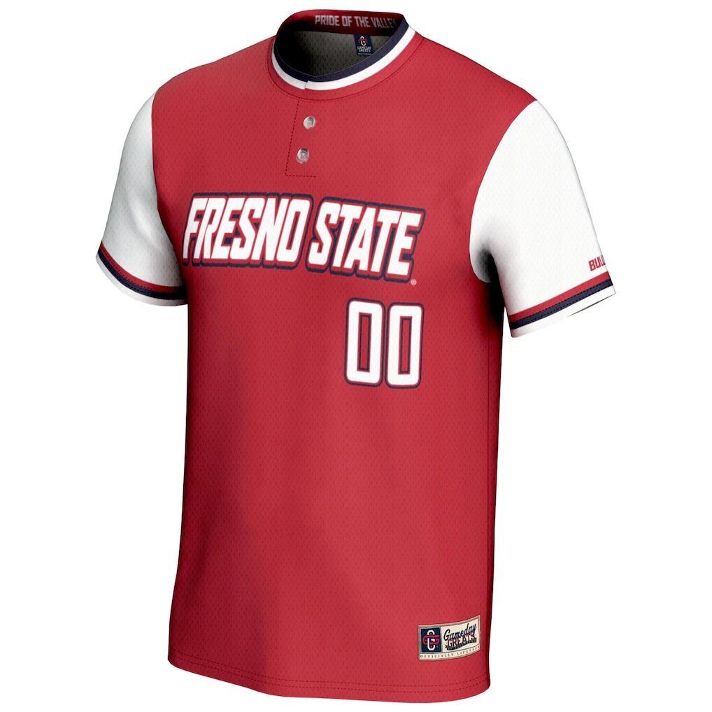 Fresno State Bulldogs GameDay Greats Youth NIL Pick-A-Player Lightweight Softball Jersey