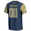 Georgia Tech Yellow Jackets GameDay Greats NIL Pick-A-Player Lightweight Softball Jersey - Navy - Detail View
