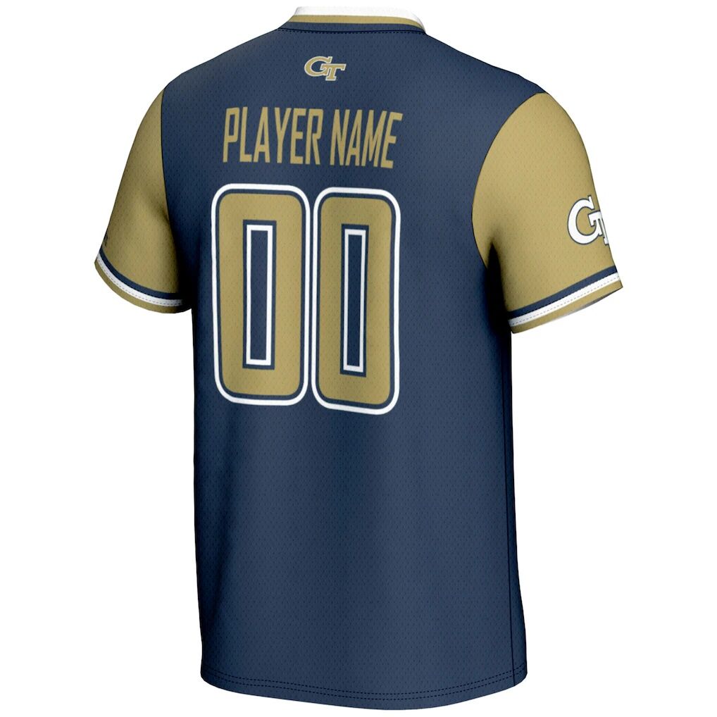 Georgia Tech Yellow Jackets GameDay Greats NIL Pick-A-Player Lightweight Softball Jersey