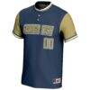 Georgia Tech Yellow Jackets GameDay Greats NIL Pick-A-Player Lightweight Softball Jersey - Navy - Side View