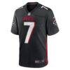 Bijan Robinson Atlanta Falcons Nike Youth Game Jersey - Black - Side View