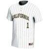 #1 Cal Bears GameDay Greats Lightweight Softball Jersey - White - Side View