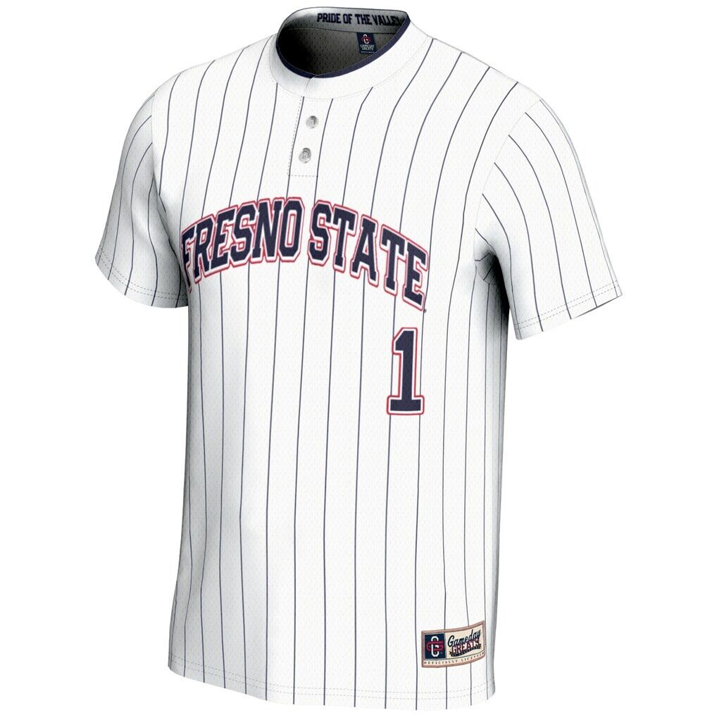 #1 Fresno State Bulldogs GameDay Greats Youth Lightweight Softball Jersey