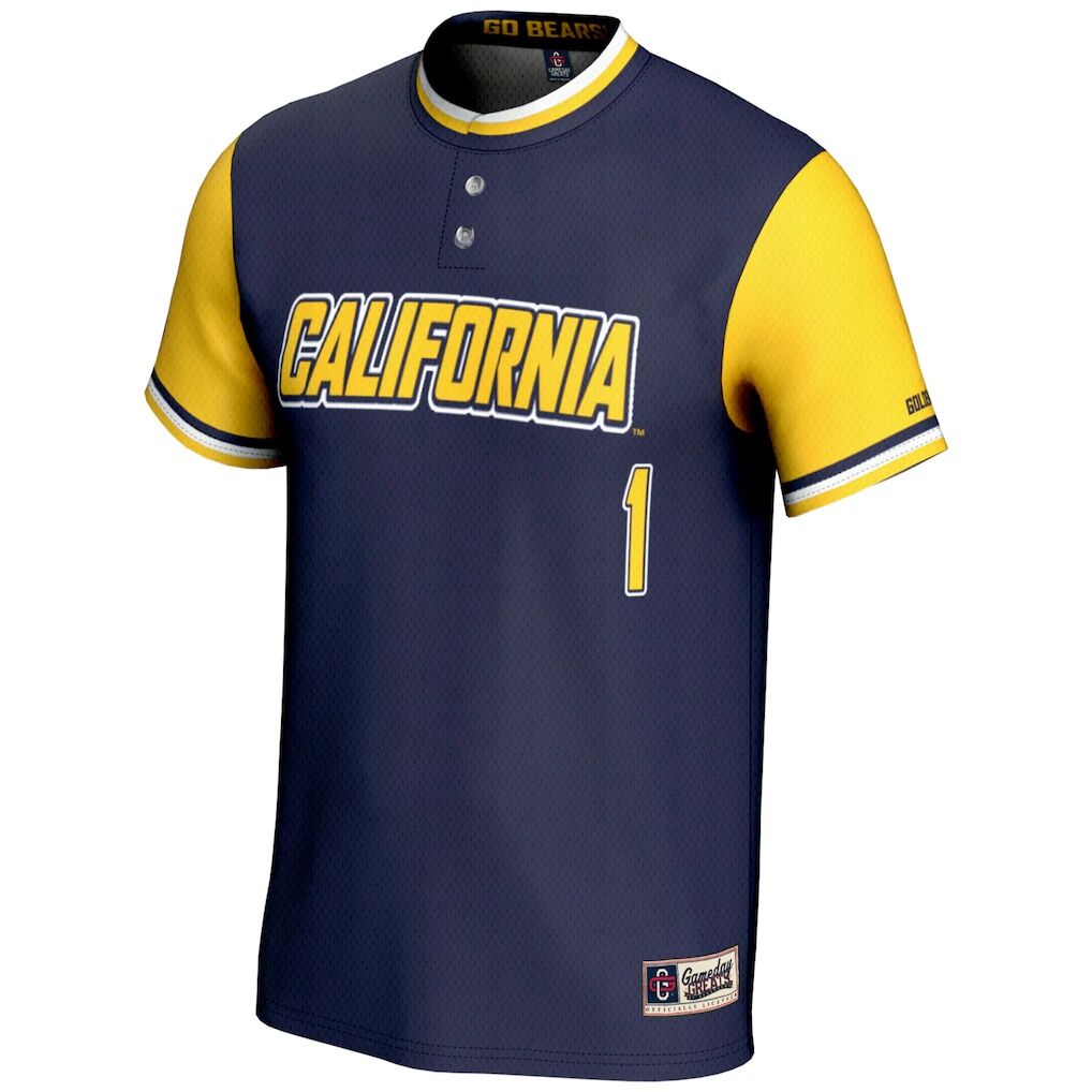 #1 Cal Bears GameDay Greats Youth Lightweight Softball Jersey