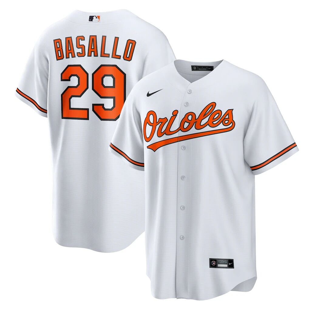 Samuel Basallo Baltimore Orioles Nike Replica Player Jersey
