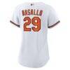 Samuel Basallo Baltimore Orioles Nike Women's Replica Player Jersey - White - Detail View