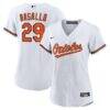 Samuel Basallo Baltimore Orioles Nike Women's Replica Player Jersey - White - Front View