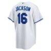 Bo Jackson Kansas City Royals Nike Home Retired Player Replica Jersey - White - Detail View
