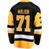 Evgeni Malkin Pittsburgh Penguins Fashion7 Home Breakaway Jersey - Black - Detail View