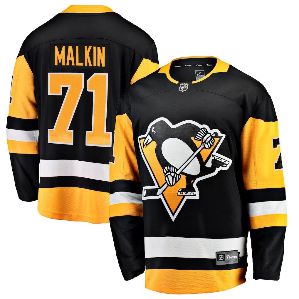 Evgeni Malkin Pittsburgh Penguins Fashion7 Home Breakaway Jersey
