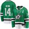 Jamie Benn Dallas Stars Fashion7 Captain Patch Home Breakaway Jersey - - Front View