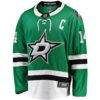 Jamie Benn Dallas Stars Fashion7 Captain Patch Home Breakaway Jersey - - Side View
