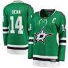 Jamie Benn Dallas Stars Fashion7 Women's Captain Patch Home Breakaway Player Jersey - - Front View