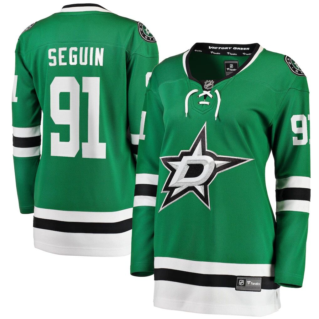 Tyler Seguin Dallas Stars Fashion7 Women's Home Breakaway Player Jersey - Kelly Green