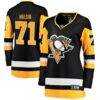Evgeni Malkin Pittsburgh Penguins Fashion7 Women's Home Breakaway Player Jersey - Black - Front View
