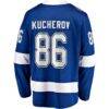 Nikita Kucherov Tampa Bay Lightning Fashion7 Home Breakaway Jersey - Blue - Detail View