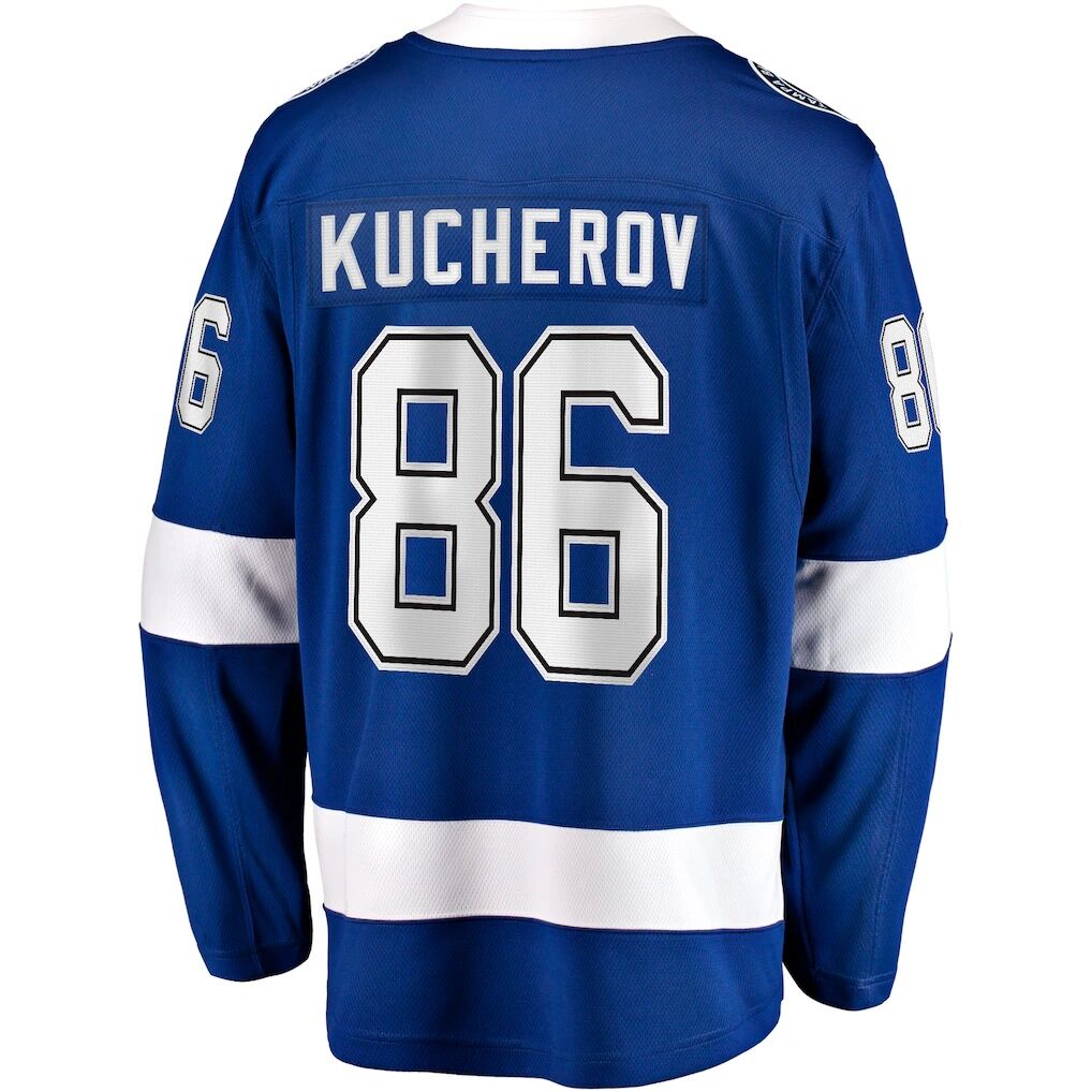 Nikita Kucherov Tampa Bay Lightning Fashion7 Home Breakaway Jersey