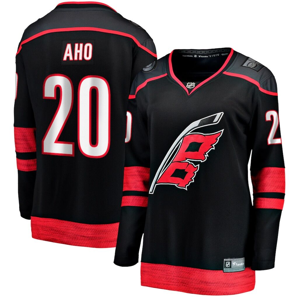 Sebastian Aho Carolina Hurricanes Fashion7 Women's Home Breakaway Player Jersey