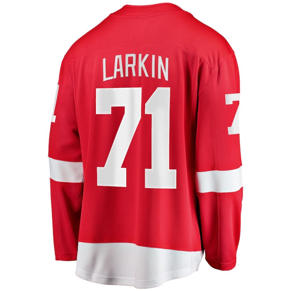 Dylan Larkin Detroit Red Wings Fashion7 Branded Captain Home Breakaway Jersey