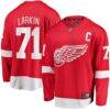 Dylan Larkin Detroit Red Wings Fashion7 Branded Captain Home Breakaway Jersey - Red - Front View