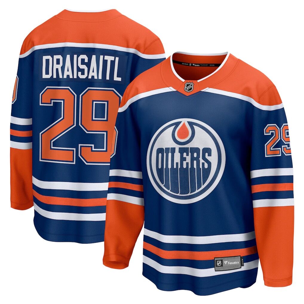 Leon Draisaitl Edmonton Oilers Fashion7 Home Breakaway Jersey - Royal