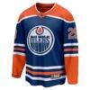 Leon Draisaitl Edmonton Oilers Fashion7 Home Breakaway Jersey - - Side View