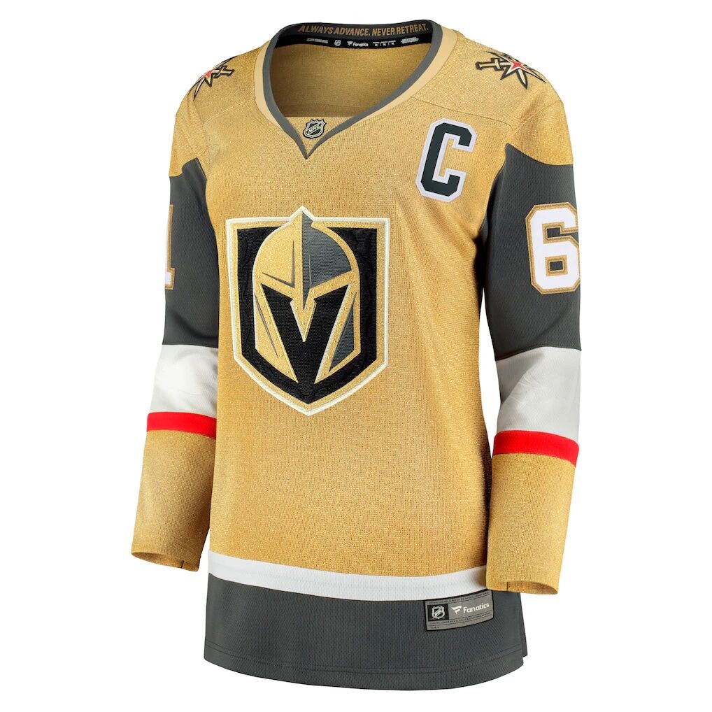 Mark Stone Vegas Golden Knights Fashion7 Women's Captain Patch Home Breakaway Player Jersey