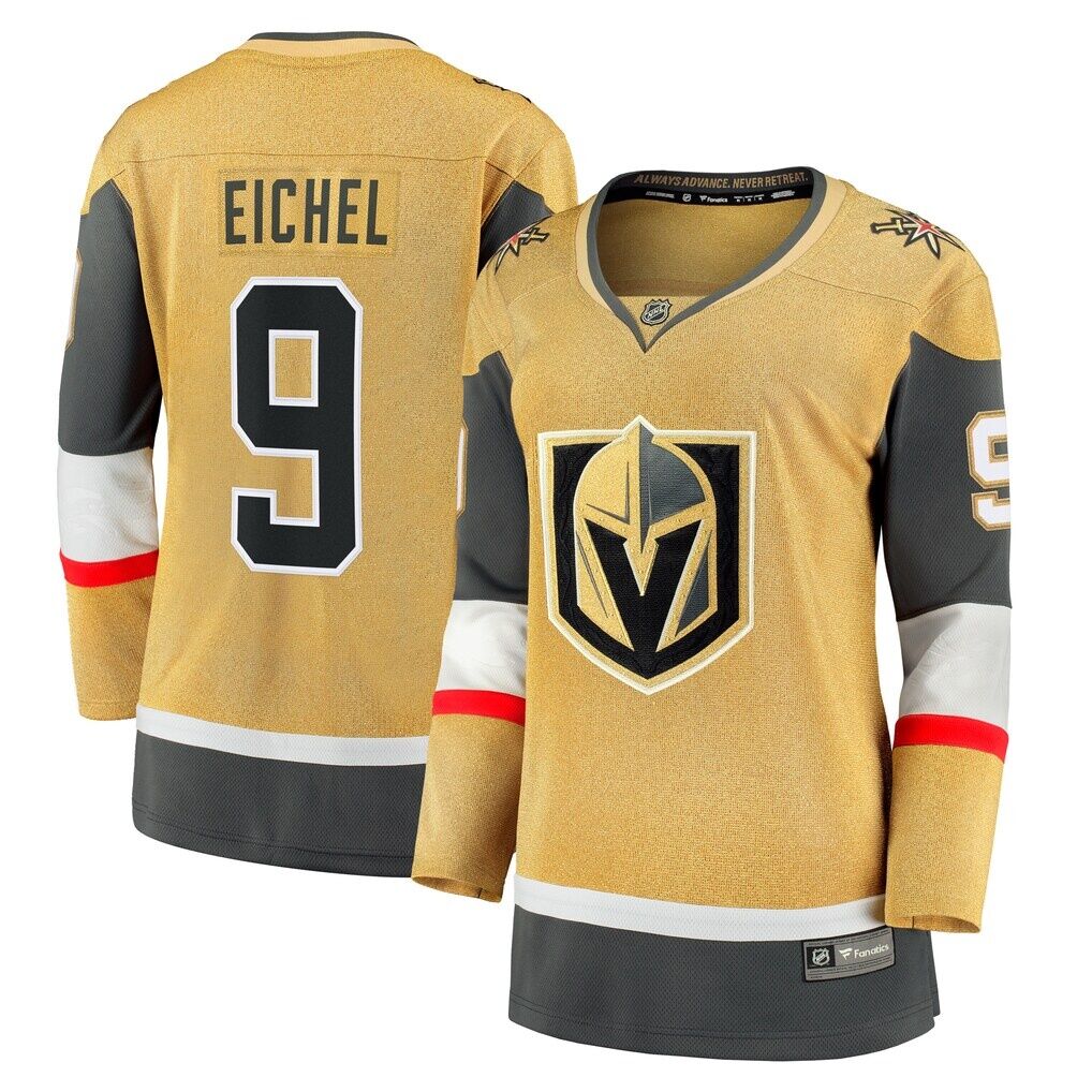 Jack Eichel Vegas Golden Knights Fashion7 Women's Home Breakaway Player Jersey