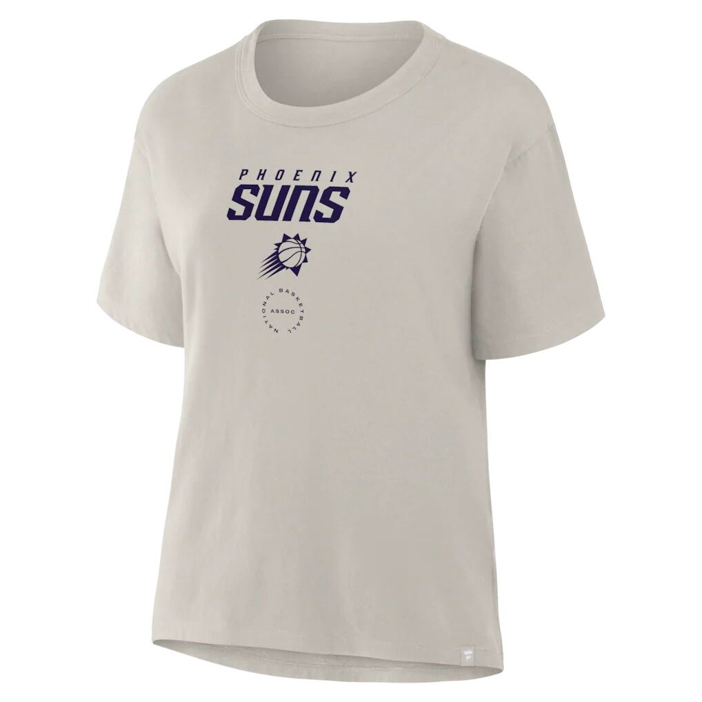 Phoenix Suns Fashion7 Women's Crossover Legacy T-Shirt - Beige