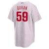 Jhoan Duran Philadelphia Phillies Nike Home Replica Jersey - White - Detail View