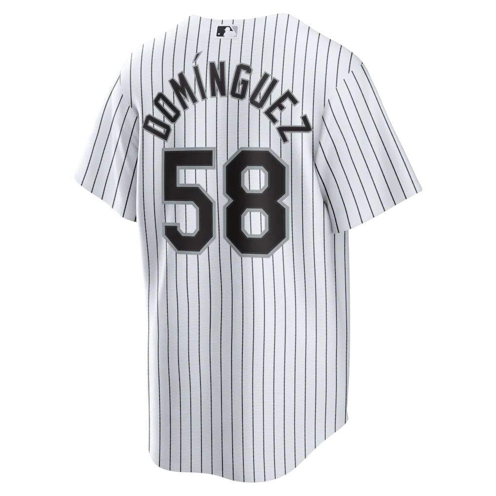 Seranthony Domínguez Chicago White Sox Nike Home Replica Jersey