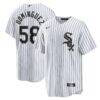 Seranthony Domínguez Chicago White Sox Nike Home Replica Jersey - White - Front View